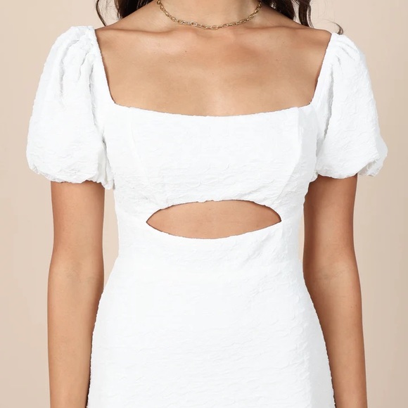 Baxie Mini Dress - White - Picture 2 of 6